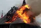 Incendiul catastrofal la Mănăstirea Râmeț, stins după 7 ore (VIDEO+FOTO)