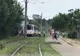 Panică în Capitală! Un tramvai plin cu călători a luat foc