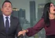 Momentul în care doi jurnaliști americani sunt surprinși de cutremur în direct!