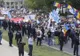 Marş în Bucureşti la 100 de ani de la intrarea Armatei Române în Budapesta