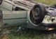 Accident grav, în Maramureș. O victimă, după ce mașina s-a răsturnat