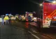 Accident cumplit cu trei mașini pe autostradă: Un om a murit și alți trei au ajuns la spital 