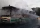 Incendiu la un autobuz cu călători, în Braşov