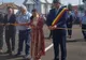 Ministrul Sănătății cu ținută de nuntă pe șantier