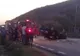 Accident grav, în Bacău: 5 răniți, după ce o mașină s-a răsturnat. Șoferul ar fi adormit la volan