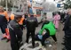 Bărbat bătut pe stradă, în fața Spitalului Județean din Focșani