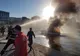 VIDEO - Explozie urmată de incendiu, la bordul unei ambarcațiuni din portul Tomis 