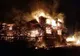 Cabană mistuită de flăcări VIDEO