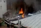 Incendiu puternic în Centrul Vechi al Bucureștiului