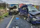 Accident horror. O persoană a murit după ce a lovit o dubiță care transporta sicrie