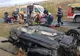 Accident cumplit, în jud. Timiș: un mort și 2 răniți, după ce mașina s-a răsturnat