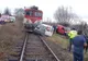 Mașină lovită de tren la Suceava VIDEO