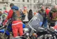 Moș Crăciun inedit la Arad. A schimbat sania trasă de reni cu caii putere ai motocicletelor