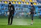 Vintilă și-a lăsat jucătorii în ploaie! Când se poate disputa meciul Voluntari – FCSB