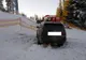 Un șofer a rămas împotmolit cu BMW-ul pe pârtie 