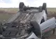 Accident spectaculos, în Brăila: rănit grav, după ce s-a răsturnat cu mașina