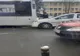 O autospecială de poliție a intrat într-un autobuz! Vinovat este polițistul