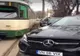 Un Mercedes a blocat circulația unui tramvai la Brăila 