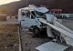 Accident grav între Cluj şi Oradea: doi răniți. Microbuz proiectat în stâlp de un TIR