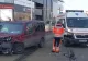 Ambulanță implicată într-un accident în sudul Capitalei. Circulația tramvaielor blocată