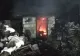 Incendiu puternic în Bolintin Vale. Un bărbat a ars de viu într-o locuință improvizată