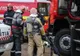Incendiu violent, în sectorul 5, lângă sediul Poliției Capitalei