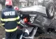 Șofer rănit, după ce s-a răsturnat cu mașina pe DN6