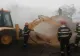  O fabrică de peleți și un adăpost de animale, cuprinse de flăcări. Au murit 24 de porci