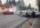 Accident grav, în Brașov: un mort și un rănit, după un impact devastator