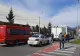 Autocar venit din Anglia, izolat de cetățeni la intrare în Buzău