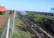 Intervenție la incendiu de vegetație uscată pe raza comunei Dragalina, lângă A2