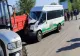 FOTO Accident în judeţul Cluj! Impact violent între un tractor şi un microbuz
