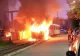 Panică în Arad! Un tramvai cu călători a luat foc în mers