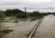 Trenuri blocate în urma unei ploi torențiale în județul Alba. Municipiul Aiud, sub APE