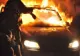 Atac mafiot: mașina șefului Poliției de Frontieră Vișeu de Sus, incendiată