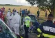 FOTO-VIDEO Impact VIOLENT pe DN3 în județul Constanța: Doi MORȚI, un copil de 15 ani RĂNIT și două mașini făcute praf