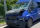 Accident grav, pe DN 1. Impact violent cu o dubă