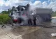 Un TIR a luat foc pe șoseaua de centură a orașului Giurgiu