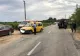 Accident în lanț, în jud. Dâmbovița: un mort, trei mașini distruse