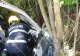 Foto | Accident spectaculos pe DN 72. Două persoane transportate la spital