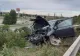 FOTO Accident pe podul de pe centura Ploiești: Șoferița a fost transportată la spital