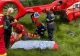 VIDEO Moblizarea de amploare, inclusiv un elicopter SMURD, pentru un bărbat care a căzut cu ATV-ul
