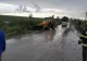 VIDEO Potop în Vaslui, pompierii chemați să deblocheze drumul pentru o ambulanță