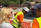 Gabriela Firea, pe șantier: Lucrările la Pasajul Doamna Ghica progresează. Se lucrează la foc continuu”