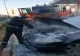 Un autoturism a luat foc pe Autostrada A1, în parcarea unei benzinării