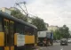  Tramvaie din Craiova, remorcate de basculante, după ce au cedat în trafic