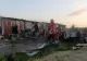 Incendiu puternic la un depozit de carmangerie. O hală a fost distrusă 