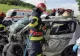 Accident grav, în jud. Alba: două victime, după impactul cu un camion
