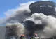 VIDEO Incendiu de proporții la combinatul metalurgic din Tulcea