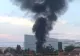VIDEO Incendiu de proporții la Arad. Zece garaje s-au făcut scrum, coloană uriașă de fum